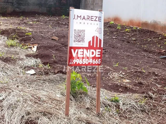 Terreno com 319m², à venda, no bairro Residencial Araucária em Apucarana
