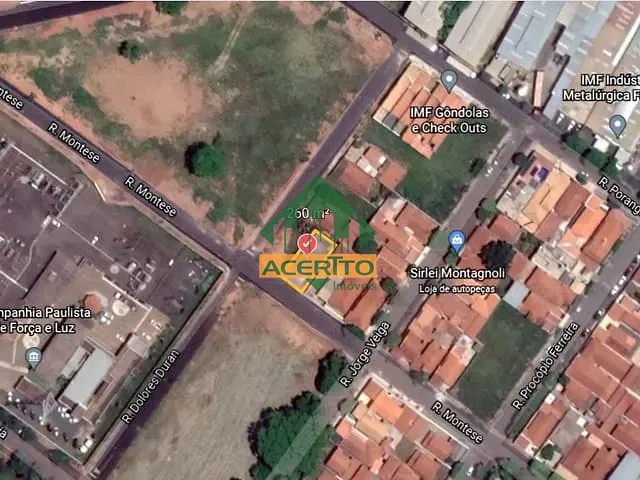 Terreno com 260m², à venda, no bairro Presidente em Araçatuba