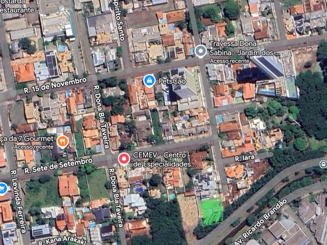 Terreno com 1235m², à venda, no bairro Santa Fé em Campo Grande
