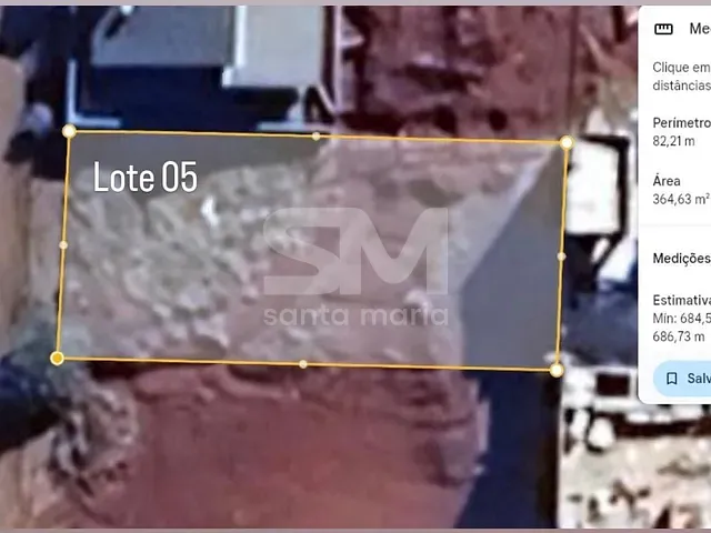 Terreno com 364m², à venda, no bairro Santos Dumont em Chapecó