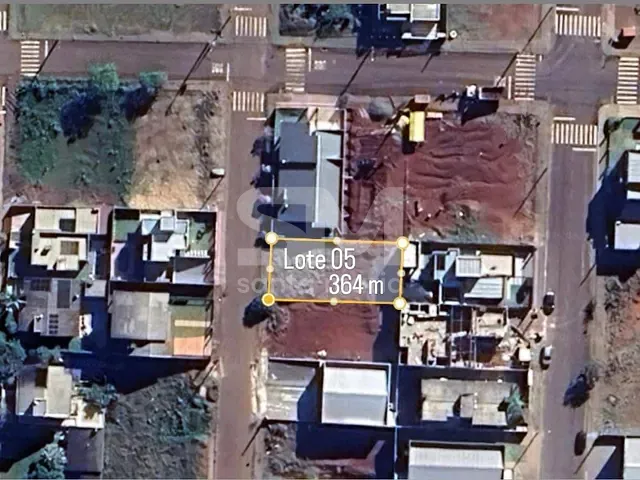 Terreno com 364m², à venda, no bairro Santos Dumont em Chapecó