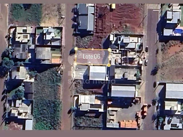 Terreno com 364m², à venda, no bairro Santos Dumont em Chapecó