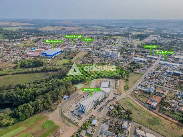 Terreno com 17182m², à venda, no bairro Colônia Dona Luíza em Ponta Grossa