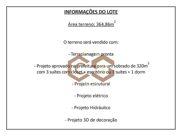 Terreno com 365m², à venda, no bairro Vila Suíça em Indaiatuba