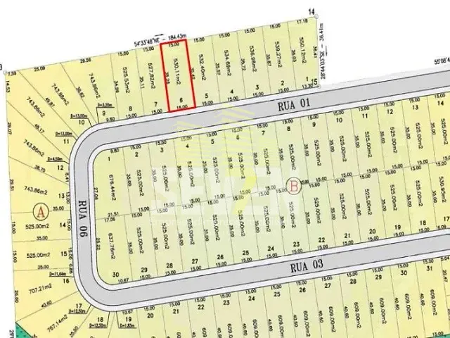 Terreno com 530m², à venda, no bairro Residencial Villa Lobos em Bauru