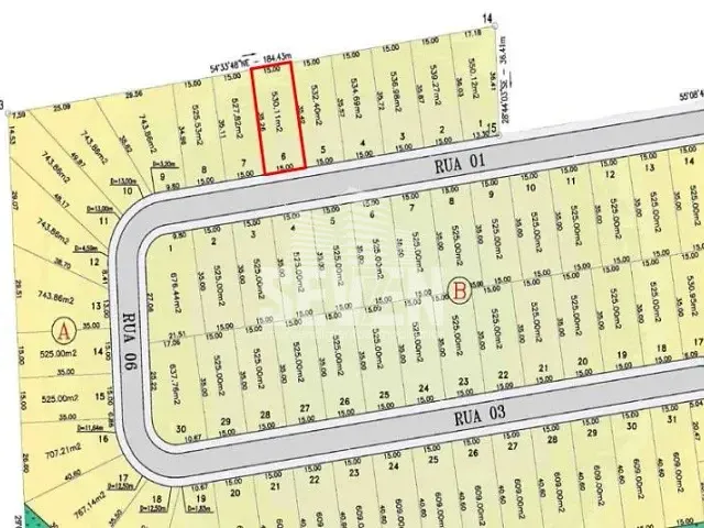 Terreno com 530m², à venda, no bairro Residencial Villa Lobos em Bauru