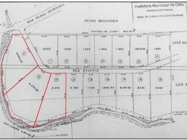 Terreno com 8090m², à venda, no bairro Jardim do Rio Cotia em Cotia