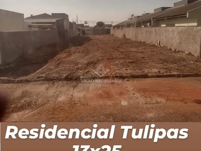 Terreno com 325m², à venda, no bairro Residencial Tulipas em Sinop