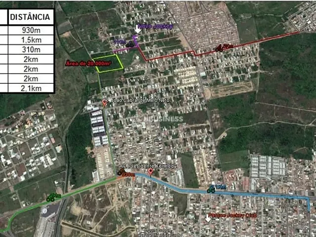 Terreno com 20169m², à venda, no bairro Parque Novo Jockey em Campos dos Goytacazes