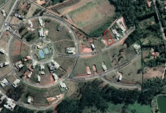 Perspectiva do Terreno - Terreno à venda, 684 m² por R$ 265.000,00 - Paysage Bella Vittá - Vargem Grande Paulista/SP | Pitale Imóveis Ltda.