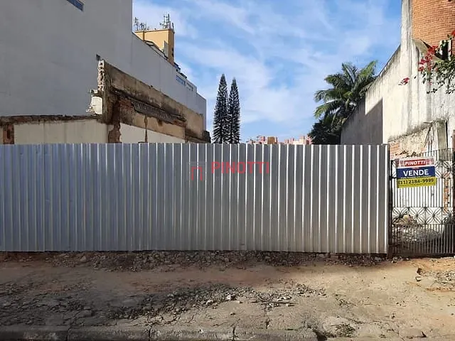 Terreno à venda, no bairro Vila Caminho do Mar em São Bernardo do Campo