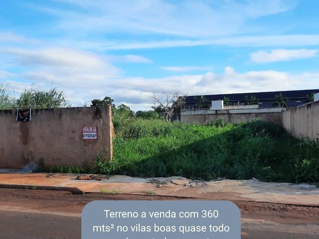 Terreno com 360m², à venda, no bairro Vila Vilas Boas em Campo Grande
