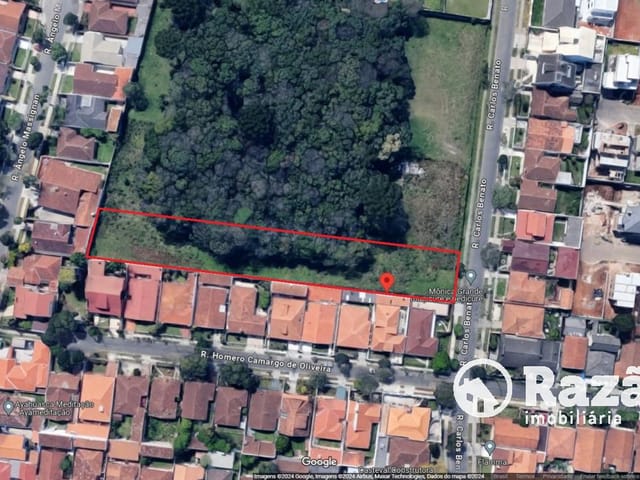 Terreno com 2625m², à venda, no bairro São Braz em Curitiba
