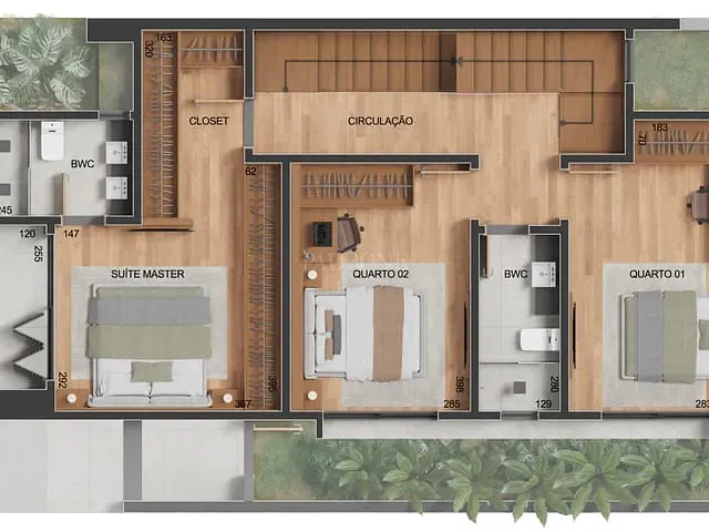 Casa com 210m² 3 quartos e 3 banheiros, à venda, no bairro Santa Cândida em Curitiba