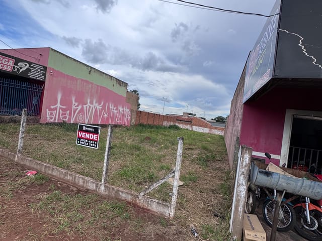 Terreno com 480m², à venda, no bairro Jardim Nashville em Campo Grande