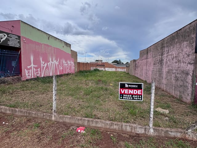 Terreno com 480m², à venda, no bairro Jardim Nashville em Campo Grande