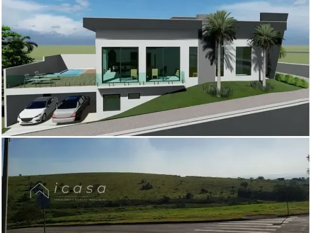 Terreno com 402m², à venda, no bairro Caminho da Mata em Caçapava