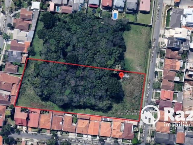 Terreno com 7876m², à venda, no bairro São Braz em Curitiba