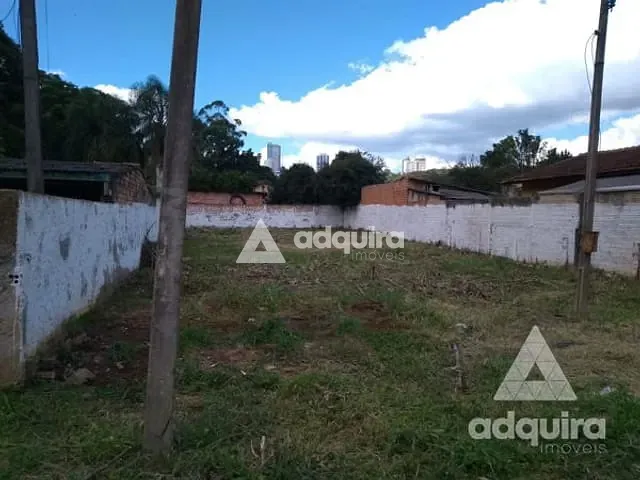 Terreno com 429m², à venda, no bairro Estrela em Ponta Grossa