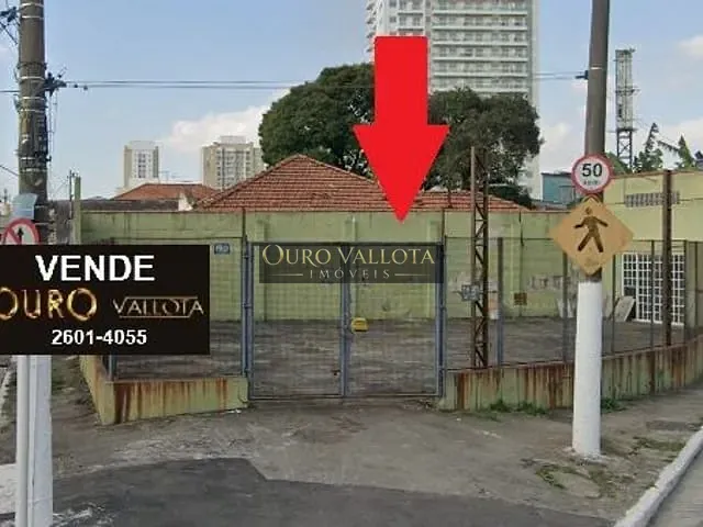 Terreno com 260m², à venda, no bairro Mooca em São Paulo