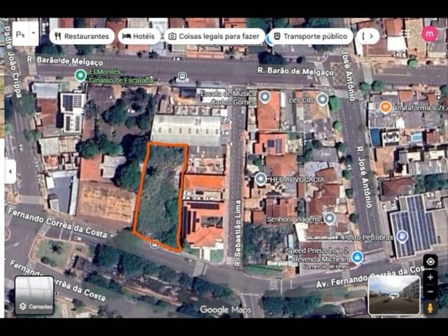 Terreno com 1260m², à venda, no bairro Vila Glória em Campo Grande