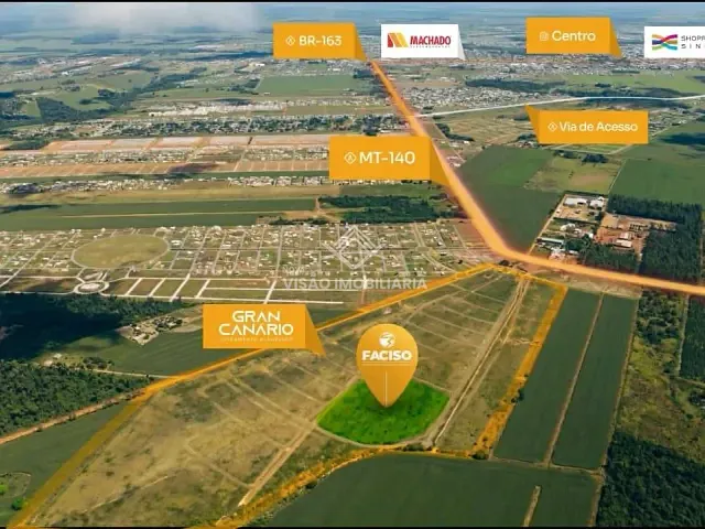 Terreno à venda, no bairro Monreale Residencial em Sinop