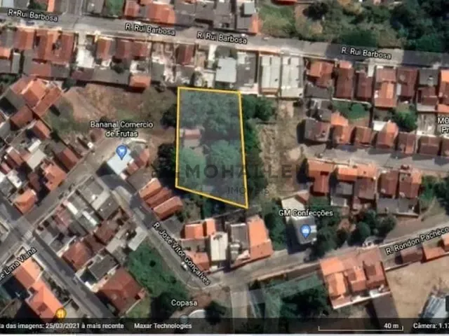 Terreno com 600m², à venda, no bairro Estiva em Itajubá