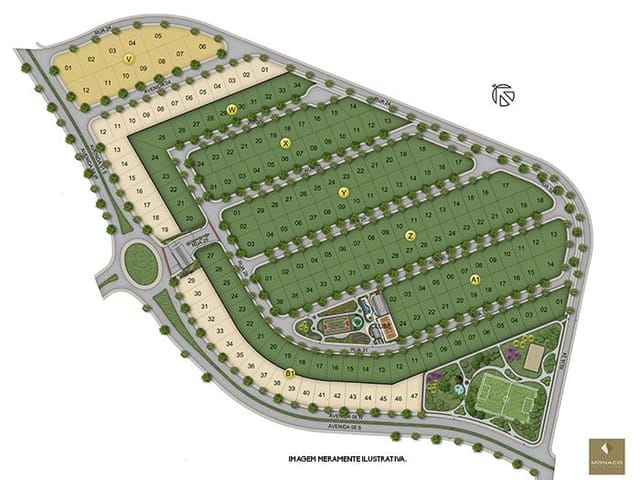 Foto do Terreno - Terreno à venda 451.2M², Condomínio Residencial Jaguary, São José dos Campos - SP | Condomínio Residencial Mônaco | RUSSI IMÓVEIS