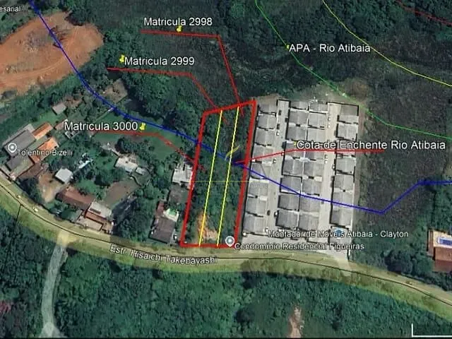 Terreno com 3452m², à venda, no bairro Jardim Colonial em Atibaia