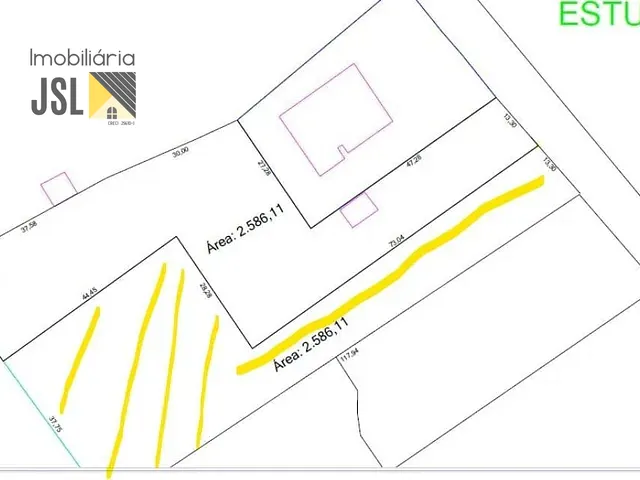 Terreno com 2586m², à venda, no bairro Serrinha em Caçapava