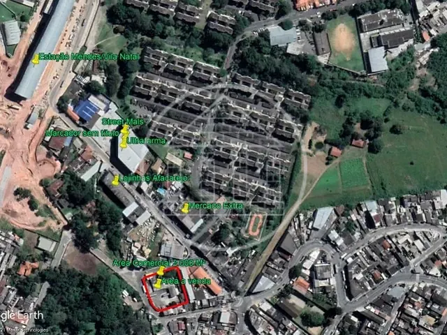 Terreno com 2000m², à venda, no bairro Jardim Santa Francisca Cabrini em São Paulo