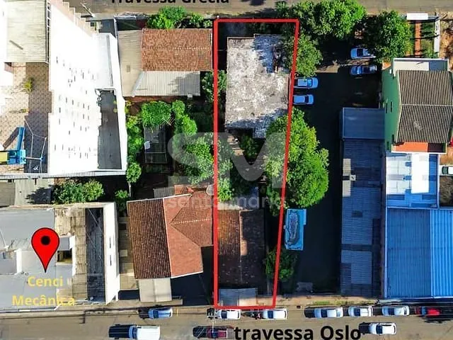 Terreno com 554m², à venda, no bairro Passo dos Fortes em Chapecó