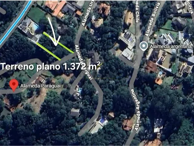 Terreno com 1392m², à venda, no bairro Roseira em Mairiporã