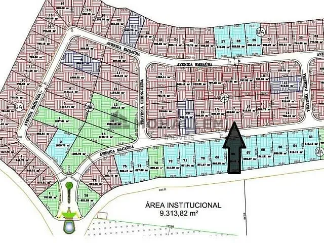 Terreno com 825m², à venda, no bairro Portal Embaúba em Piranguinho