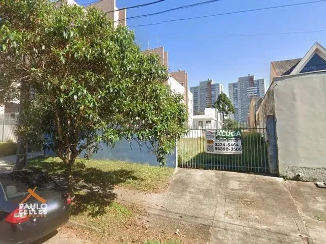 Terreno com 600m², para alugar, no bairro Água Verde em Curitiba