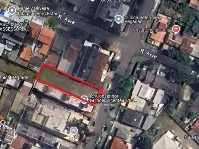 Terreno com 600m², para alugar, no bairro Água Verde em Curitiba