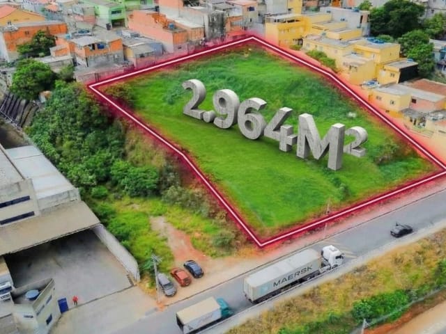Terreno com 2964m², à venda, no bairro Jardim Sabrina (Fazendinha) em Santana de Parnaíba