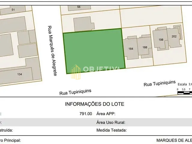 Terreno com 791m², à venda, no bairro Ideal em Novo Hamburgo