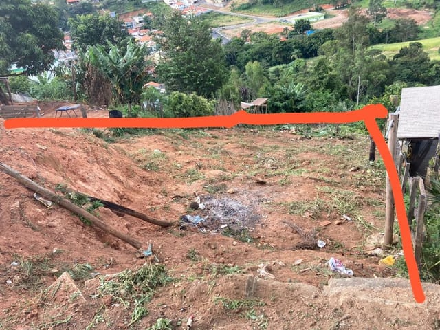 Terreno com 439m², à venda, no bairro Vila Rica em Extrema