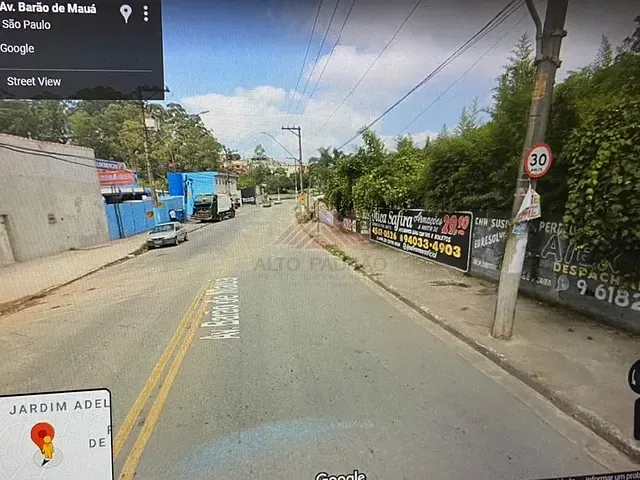 Terreno com 8232m², à venda, no bairro Jardim Itapeva em Mauá