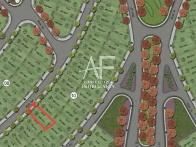 Terreno com 285m², à venda, no bairro Residencial Fazenda Casa Grande em Taubaté