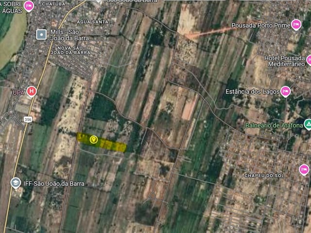 Terreno com 63330m², à venda, no bairro Chatuba em São João da Barra