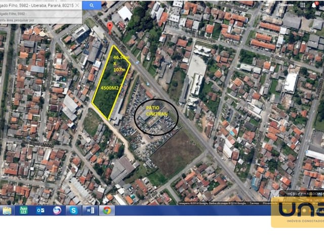 Terreno à venda, no bairro UBERABA em Curitiba