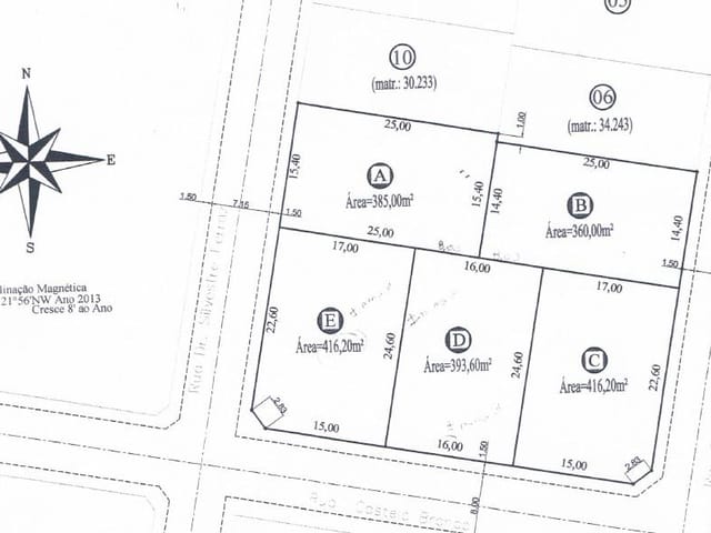 Foto do Terreno - Terreno à venda 416.2M², Centro, Itajubá - MG | MOHALLEM e LOPES CORRETAGEM E ADMINISTRACAO DE IMOVEIS LTDA
