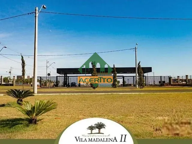 Terreno com 203m², à venda, no bairro Residencial Madalena II em Araçatuba
