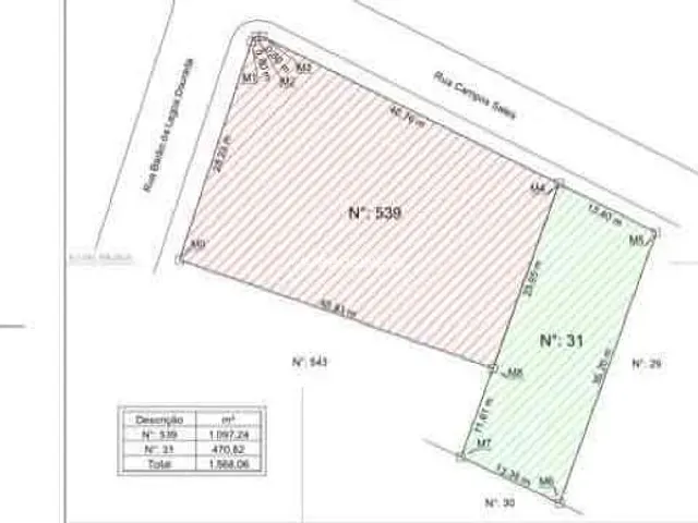 Terreno com 1550m², à venda, no bairro Pq Tamandaré  em Campos dos Goytacazes