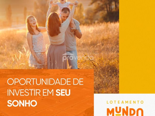 Foto do Terreno - Residencial Mundo Novo - Localização Privilegiada e Conectada | Provenda Imobiliária
