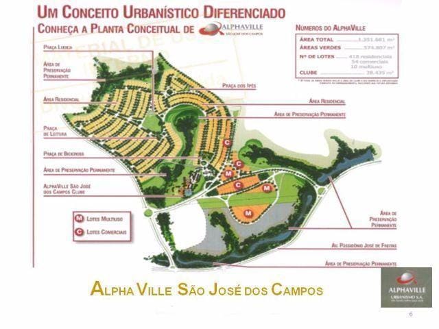 Foto do Terreno - Alphaville São José dos Campos, Terreno 523m² - Estuda permuta! | RUSSI IMÓVEIS