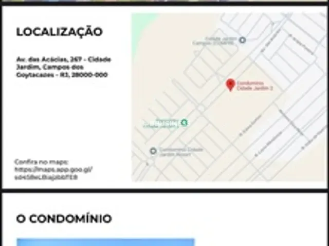 Terreno com 180m², à venda, no bairro Parque Rosário em Campos dos Goytacazes