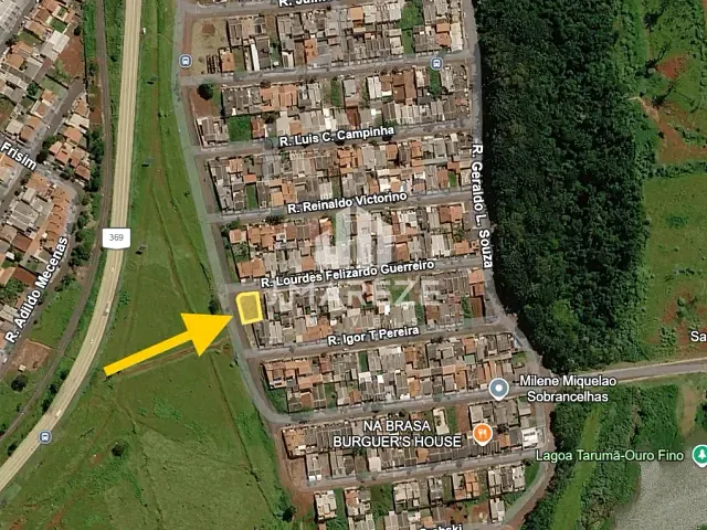 Terreno com 407m², à venda, no bairro Residencial Araucária em Apucarana
